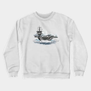 Flugzeugträger Crewneck Sweatshirt